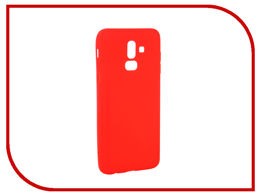 

Аксессуар Чехол Neypo для Samsung Galaxy J8 2018 Soft Matte Red NST4901, NST4901