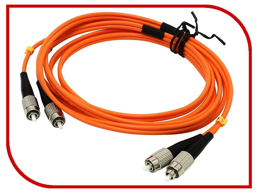 

Сетевой кабель VCOM Optical Patch Cord FC-FC UPC Duplex 2m VDU101-2M, VDU101-2M