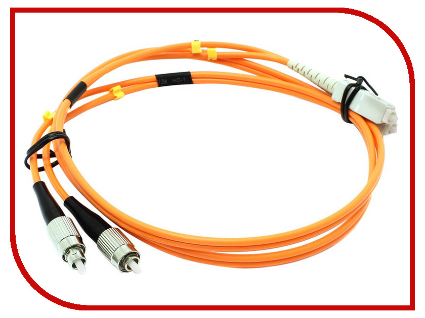 фото Сетевой кабель VCOM Optical Patch Cord FC-SC UPC Duplex 1m VDU102-1M