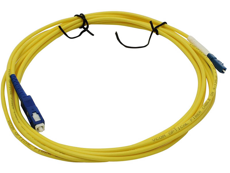 Сетевой кабель VCOM Optical Patch Cord LC-SC UPC Simplex 3m VSU302-3M