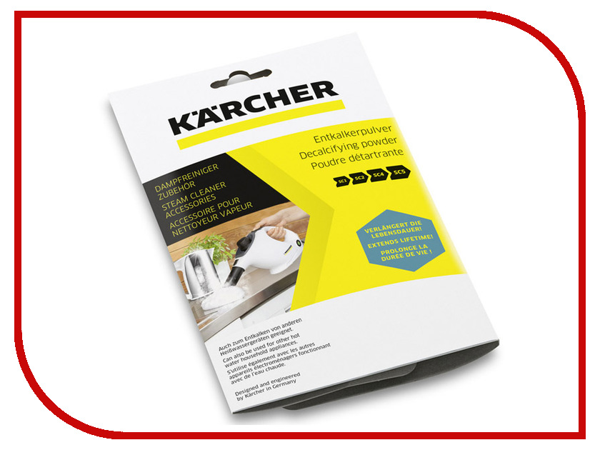 фото Аксессуар Порошок для удаления накипи Karcher 6.295-987.0