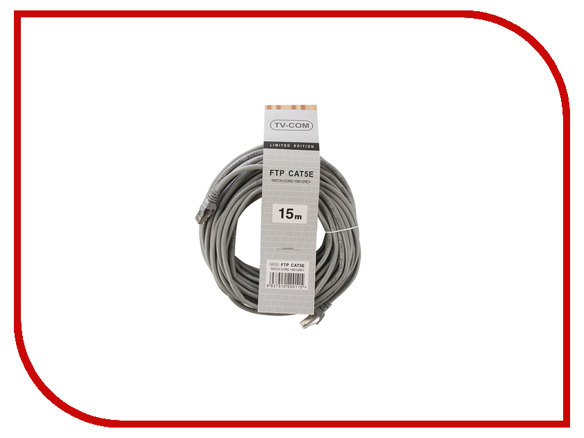 

Сетевой кабель TV-COM FTP cat.5e 15m NP521-15, NP521-15