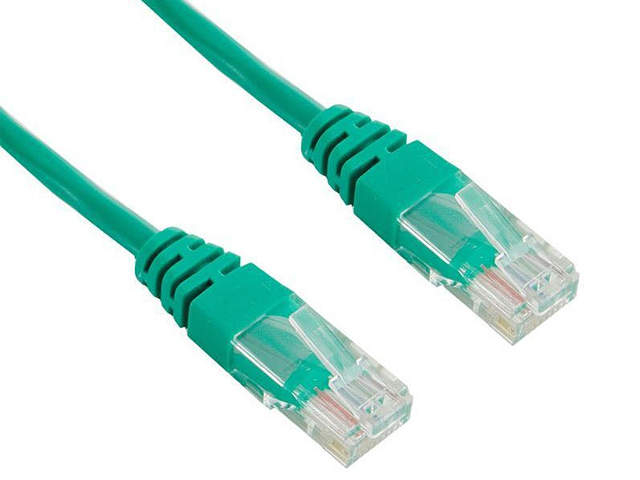 фото Сетевой кабель TV-COM UTP cat.5e 1.5m NP511-1.5-G Green