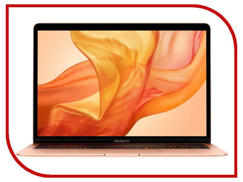 фото Ноутбук APPLE MacBook Air 13 Gold MREF2RU/A (Intel Core i5 1.6 GHz/8192Mb/256Gb SSD/Intel HD Graphics/Wi-Fi/Bluetooth/Cam/13.3/2560x1600/macOS)