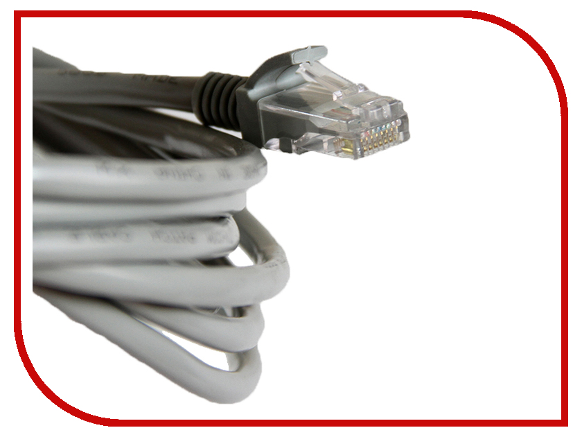

Сетевой кабель TV-COM UTP cat.5e 5m NP511-5 Grey, NP511-5