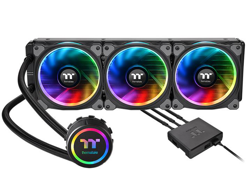 

Водяное охлаждение Thermaltake Tt Premium Floe Riing RGB 360 CL-W158-PL12SW-A, CL-W158-PL12SW-A