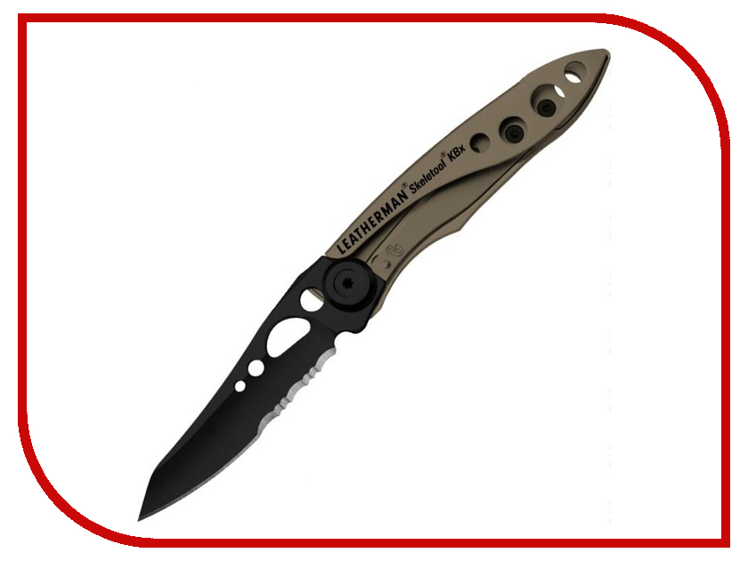 фото Leatherman Skeletool KBX Coyote Khaki-Black 832615