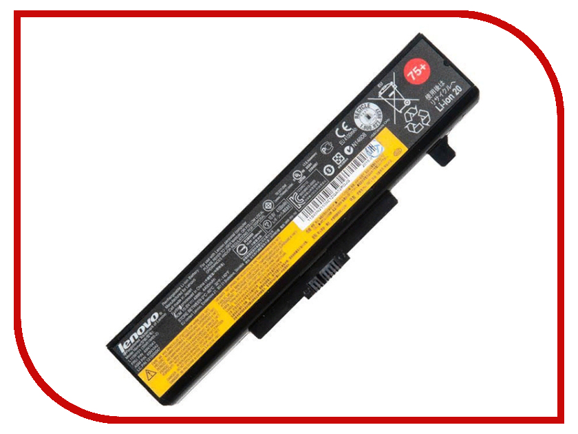 

Аккумулятор RocknParts для Lenovo IdeaPad Y480/Y580/V480/V580/ThinkPad Edge E430/E435/E530/E535/E430c/E530c 4400mAh 10.8V 504282, 504282