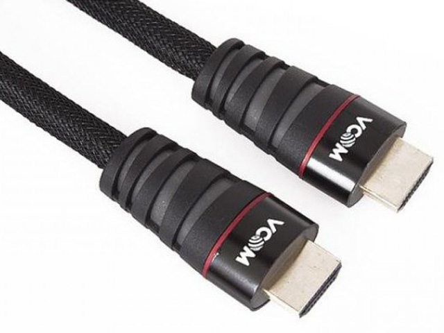 

Аксессуар VCOM HDMI 19M ver 2.0 1.8m CG526S-B-1.8M, CG526S-B-1.8M