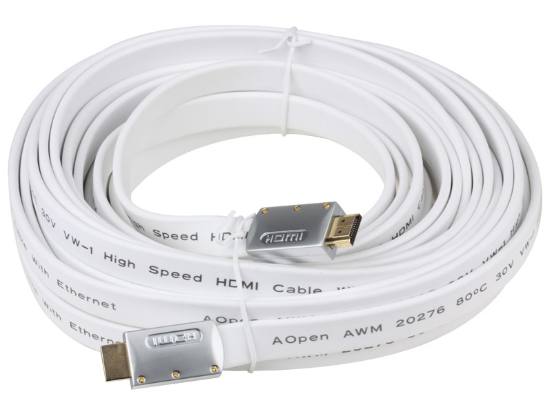 фото Аксессуар AOpen HDMI 19M 1.4V 3D 10m ACG545A-W-10M