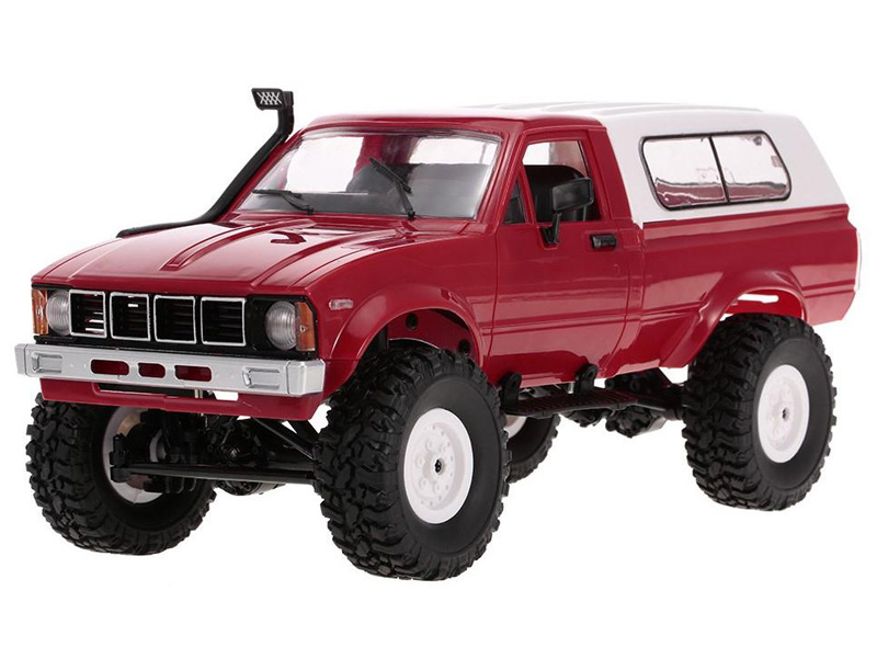 

Игрушка Aosenma Military Truck Buggy Crawler RTR 4WD 1:16 Dark Red WPLC-24-R, Military Truck Buggy Crawler