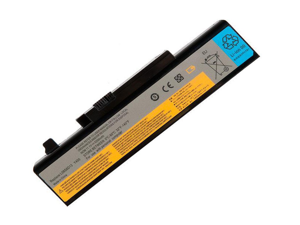 

Аккумулятор RocknParts для Lenovo IdeaPad Y450/Y450G/Y550A/Y550P 5200mAh 11.1V 455590, 455590