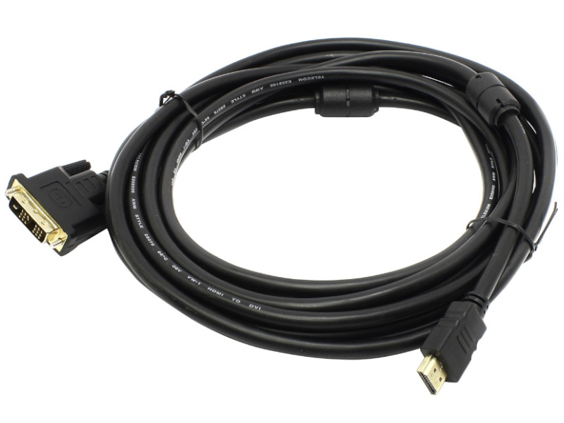 

Аксессуар Telecom HDMI M to DVI-D M 5m CG480F-5M, CG480F-5M