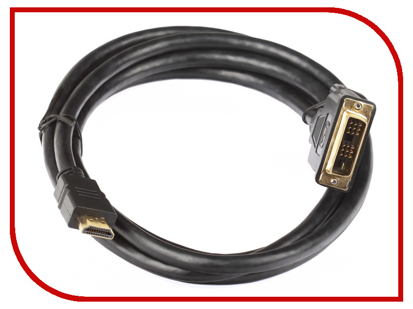 фото Аксессуар Telecom HDMI M to DVI-D M 2m CG480G-1.8M