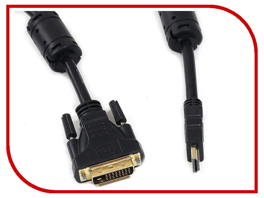 фото Аксессуар Telecom HDMI to DVI-D M Dual Link 2m CG481F-2M