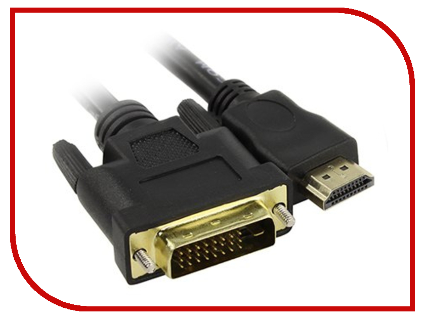 фото Аксессуар TV-COM HDMI M to DVI-D M 2m LCG135E-2M