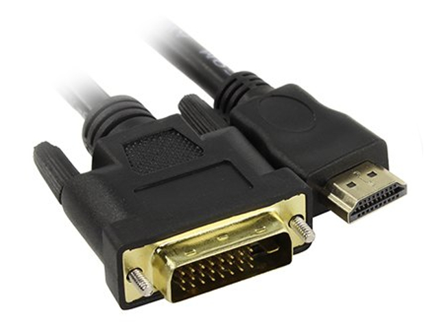 Аксессуар TV-COM HDMI M to DVI-D M 2m LCG135E-2M кабель hdmi to dvi d 19m 25m 2м tv com