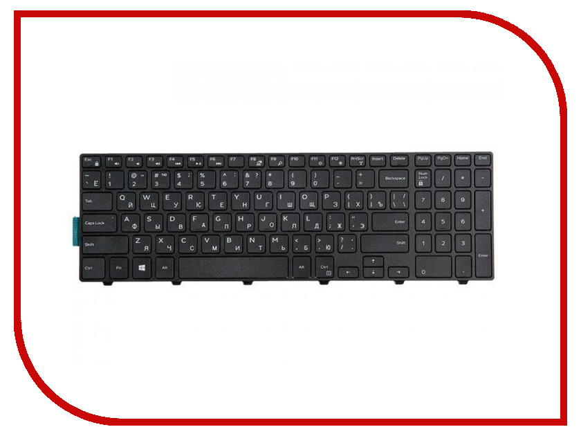 

Клавиатура RocknParts для Dell Inspiron 15-3000/15-5000/17-5000/Inspiron 3541/3542/3543/3551/3558/5542/5545/5547/5758/5748/Vostro 3546 Black 402981, 402981