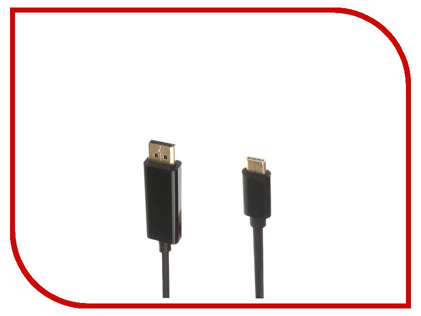 фото Аксессуар VCOM USB Type-C M to DisplayPort M 1m CU422C-1M