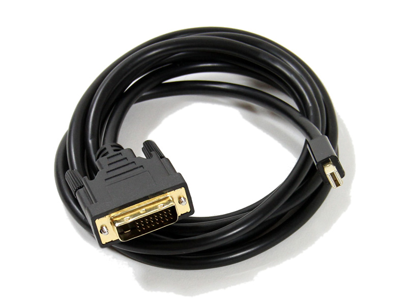 фото Аксессуар Telecom Mini DisplayPort M to DVI M 1.8m TA665-1.8M