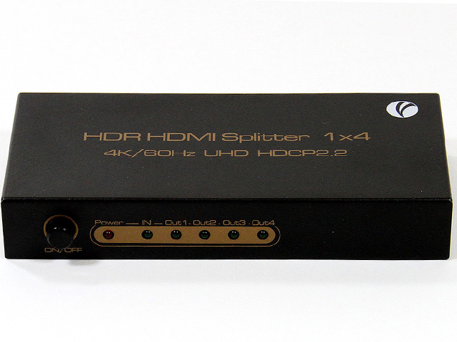 

Сплиттер VCOM HDMI Splitter 1x4 2.0v DD424, DD424