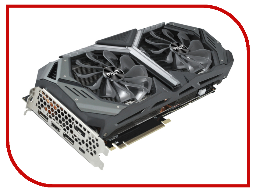 фото Видеокарта Palit GeForce RTX 2080 GameRock Premium 1515Mhz PCI-E 3.0 8192Mb 14000Mhz 256 bit HDMI 3xDP USB-C NE62080H20P2-1040G