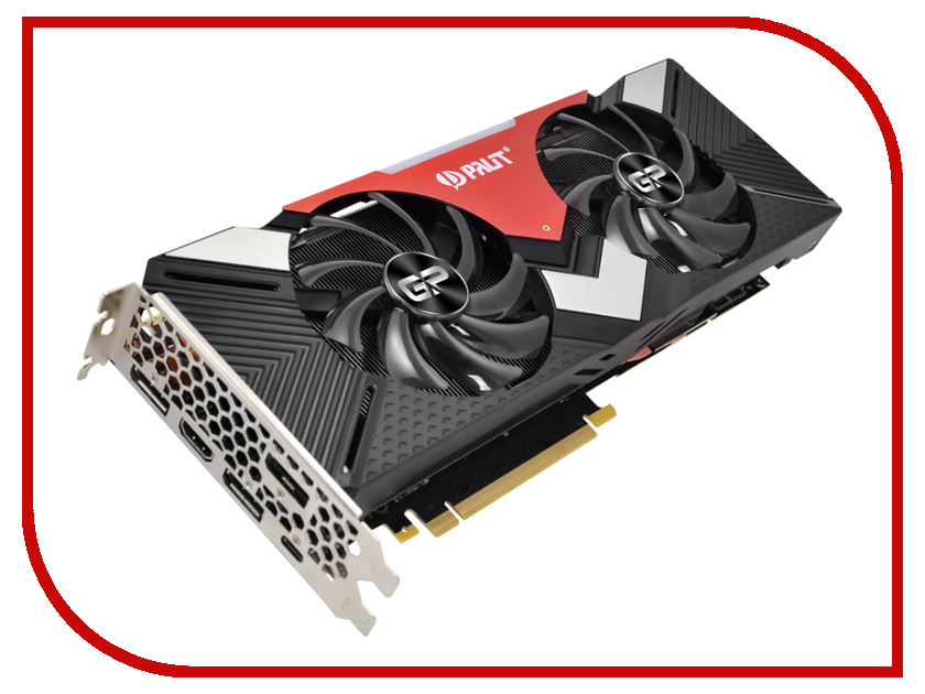 

Видеокарта Palit GeForce RTX 2080 Dual 1515Mhz PCI-E 3.0 8192Mb 14000Mhz 256 bit HDMI 3xDP USB-C NE62080020P2-180A, NE62080020P2-180A