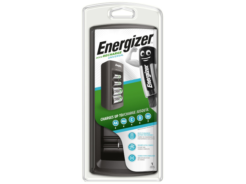 Зарядное устройство Energizer Accu Recharge Universal EMG929872