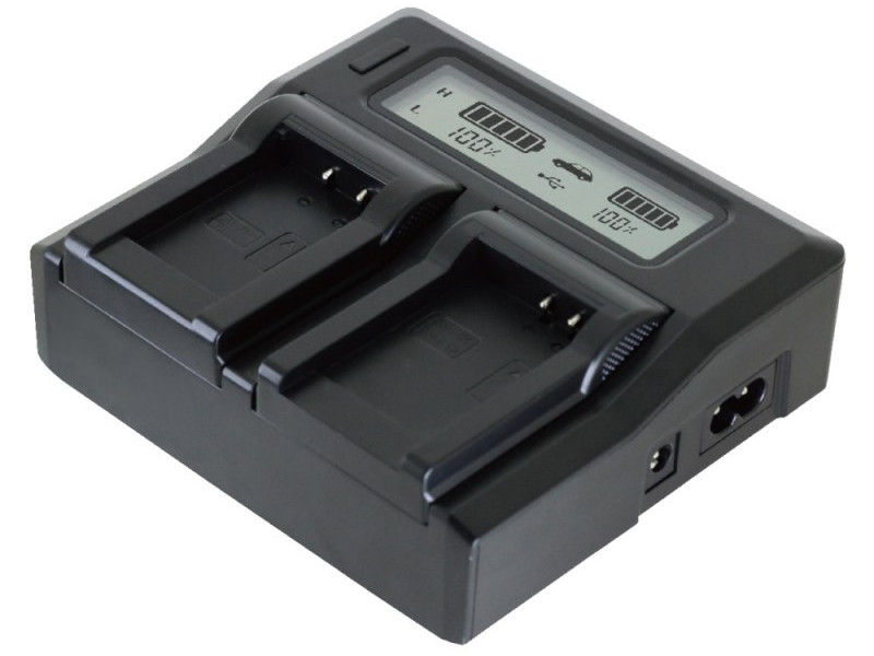 фото Зарядное устройство relato abc02/fw с автомобильным адаптером для sony np-fw50