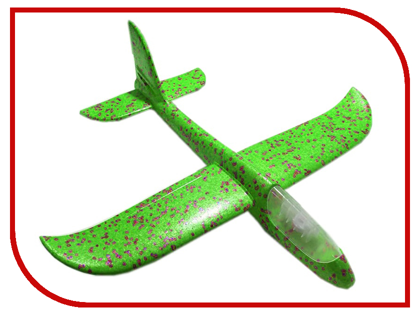 фото Игрушка Element13 Самолет планер с музыкой LED Green 00039