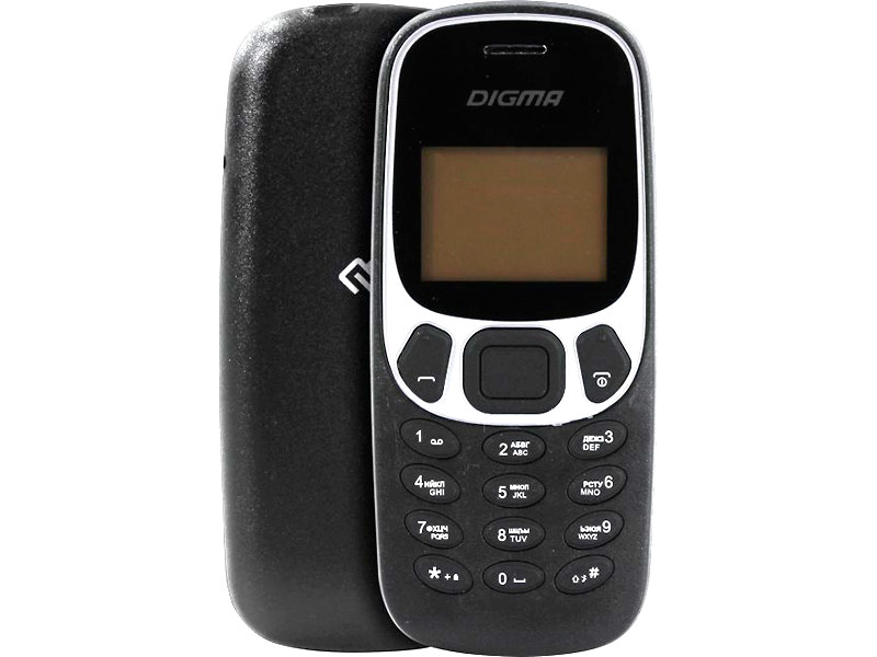 

Сотовый телефон Digma Linx A105N 2G Black, A105N 2G