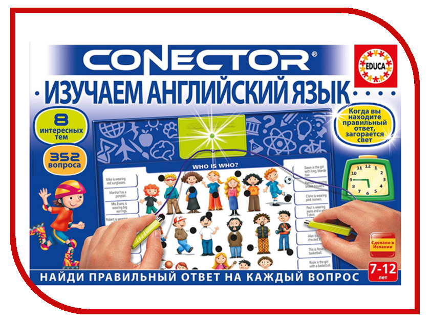

Настольная игра HTI Изучаем английский язык 17492, 17492