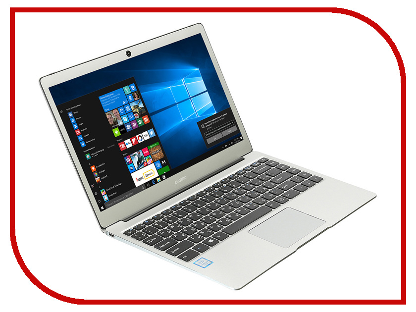 

Ноутбук Digma CITI E302 Silver ES3009EW (Intel Core m3-7Y30 1.0 GHz/4096Mb/64Gb SSD/Intel HD Graphics/Wi-Fi/Bluetooth/Cam/13.3/1920x1080/Windows 10 Home 64-bit), CITI E302