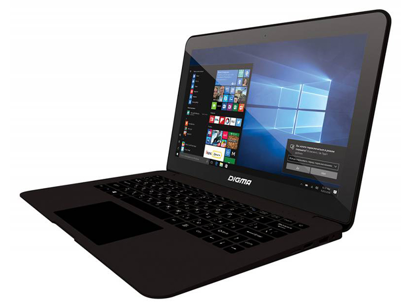 

Ноутбук Digma CITI E210 Black ET2005EW (Intel Atom x5-Z8350 1.44 GHz/2048Mb/32Gb SSD/Intel HD Graphics/Wi-Fi/Bluetooth/Cam/11.6/1366x768/Windows 10 Home 64-bit), CITI E210