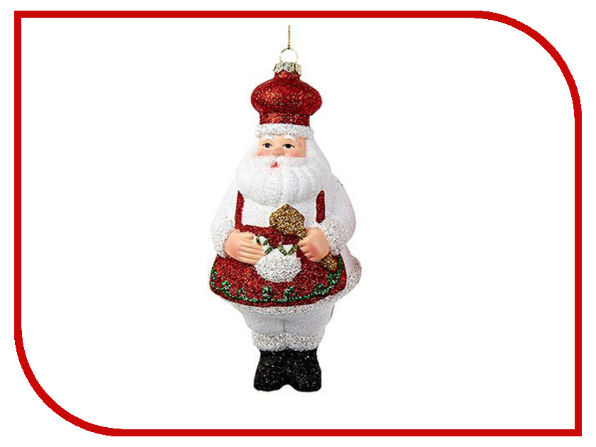 

Украшение Kurt S. Adler Санта кондитер Red D2778, D2778