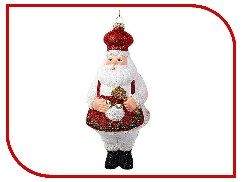 

Украшение Kurt S. Adler Санта кондитер White D2778, D2778