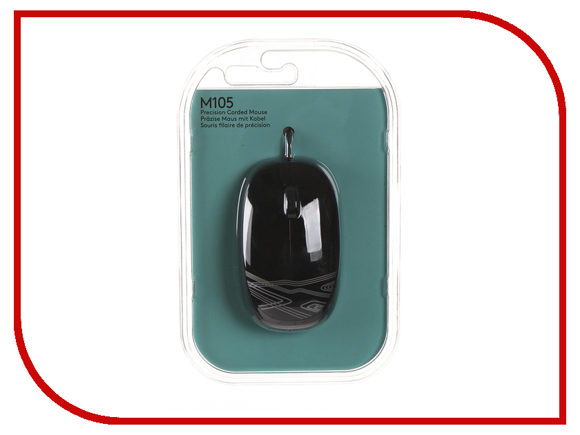 фото Мышь Logitech M105 Black 910-002943 / 910-003116