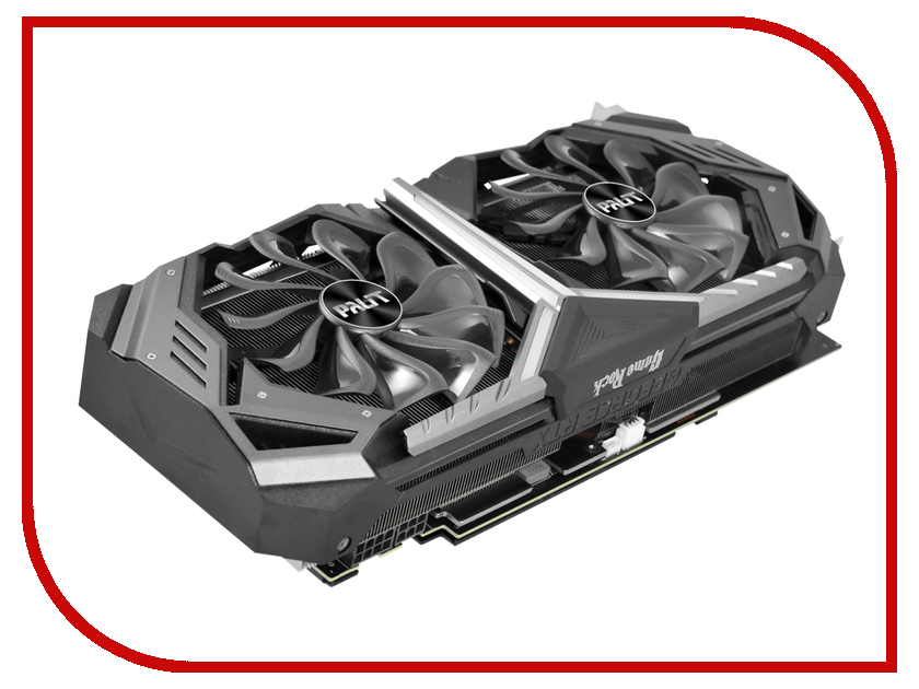 

Видеокарта Palit GeForce RTX 2070 GameRock 1410Mhz PCI-E 3.0 8192Mb 14000Mhz 256 bit HDMI 3xDP Type-C NE62070U20P2-1061G, NE62070U20P2-1061G