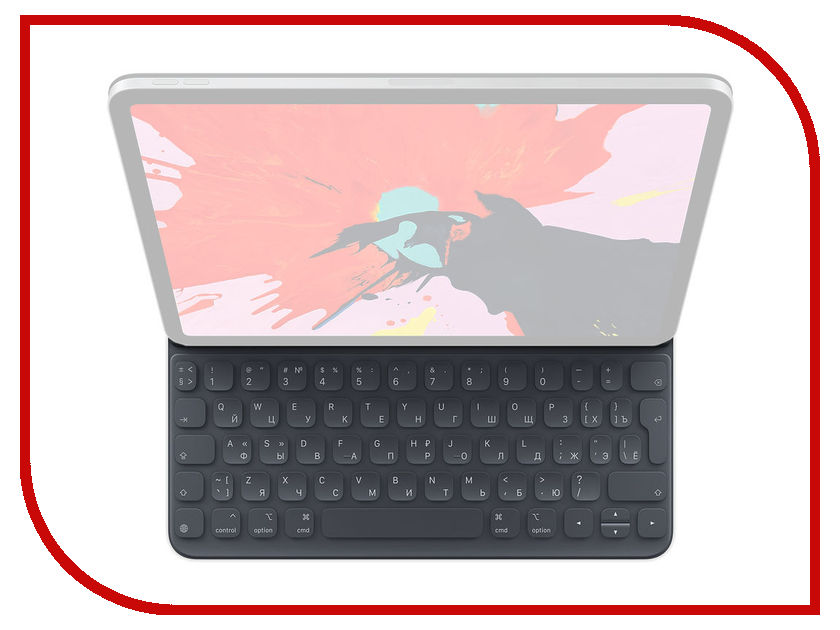 

Аксессуар Клавиатура APPLE Smart Keyboard Folio для iPad Pro 11-inch MU8G2RS/A, MU8G2RS/A