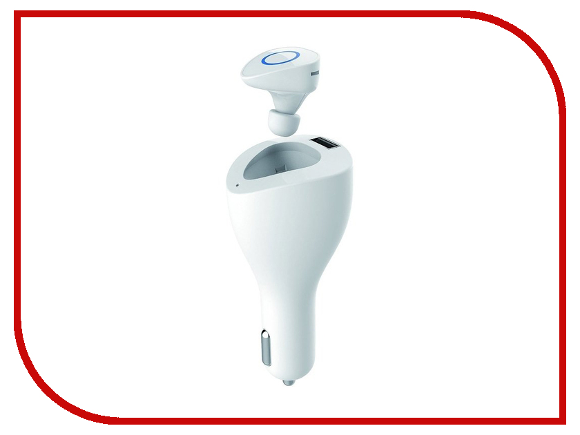 

Зарядное устройство Devia Vortex Car Charger White, Vortex Car Charger