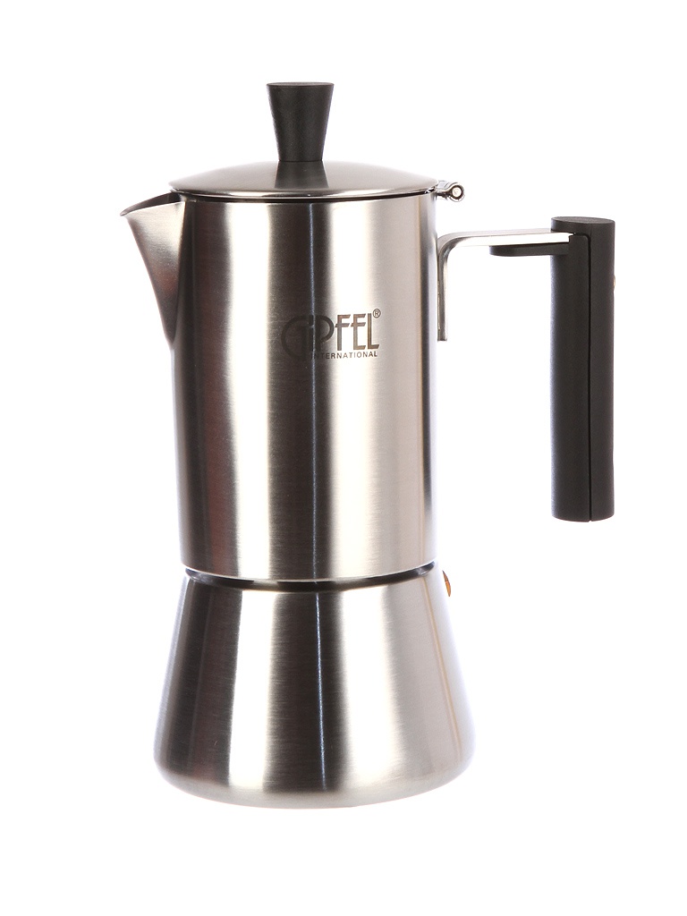 

Кофеварка Gipfel Azzimato 200ml на 4 порции Steel-Black 5392, 5392