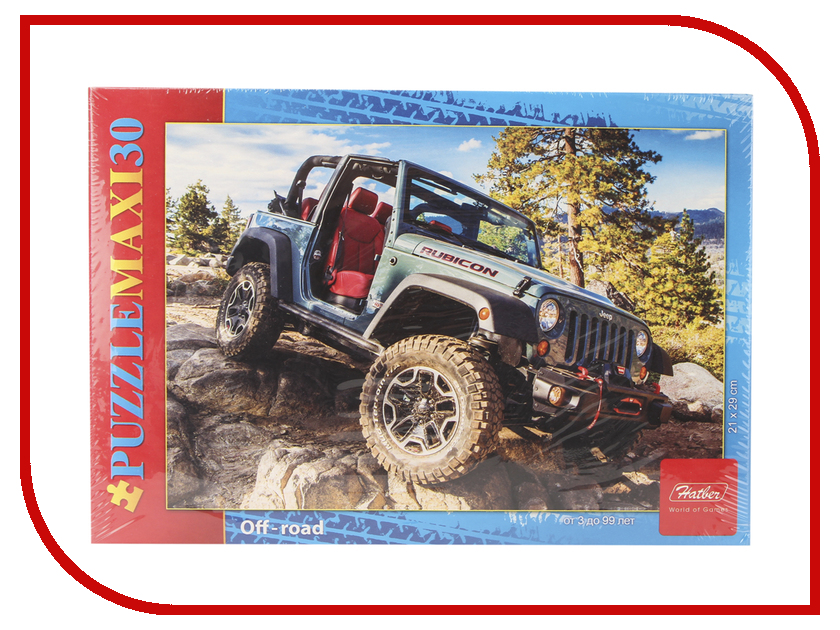 

Пазл Hatber Maxi Внедорожники 210x290mm U126127, U126127