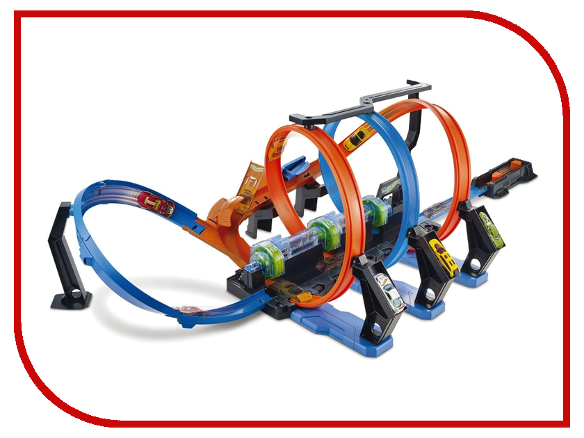 

Автотрек Mattel Hot Wheels Corkscrew Crash FTB65, FTB65