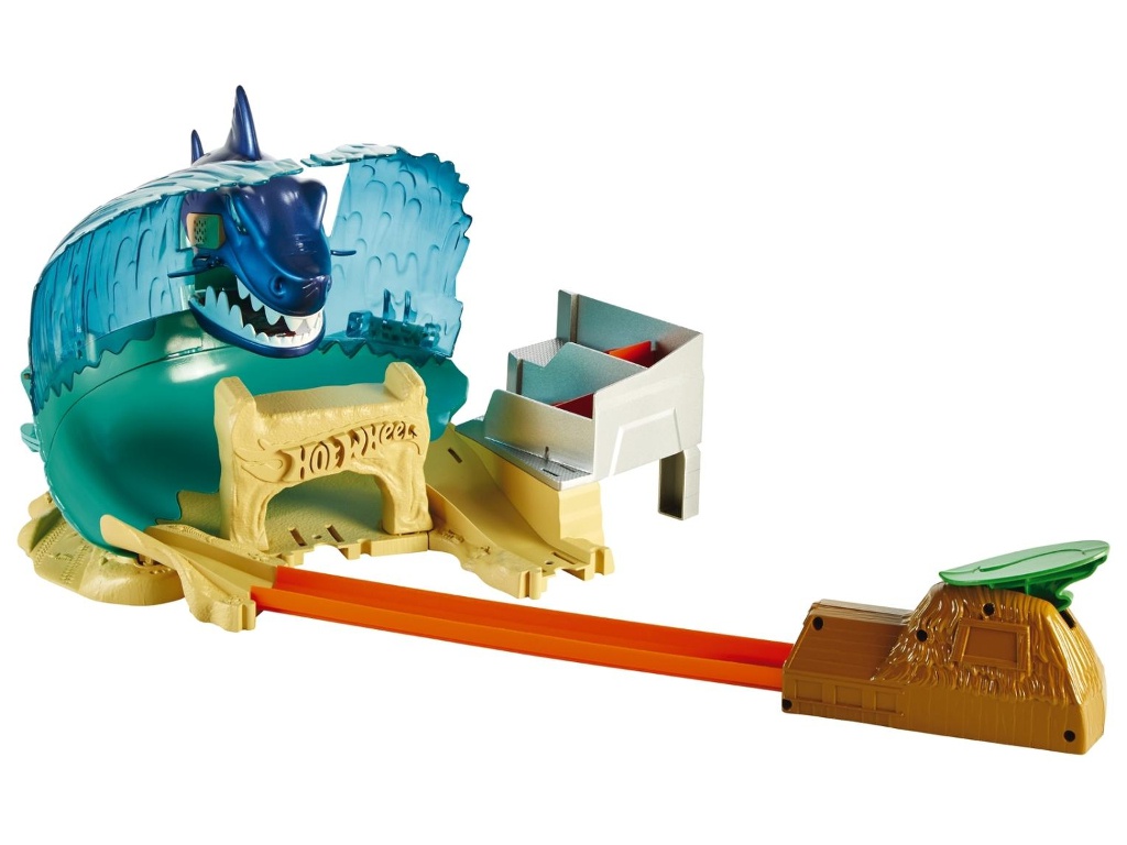 

Автотрек Mattel Hot Wheels Схватка с акулой FNB21, FNB21