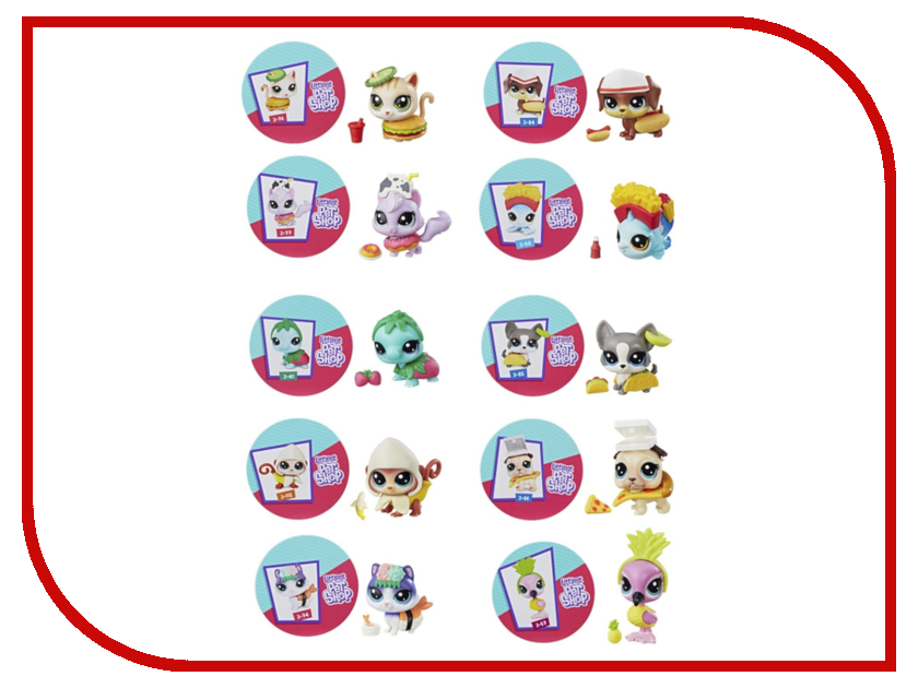 

Игрушка Hasbro Littlest Pet Shop Пет в консервной баночке E5216EU4, E5216EU4
