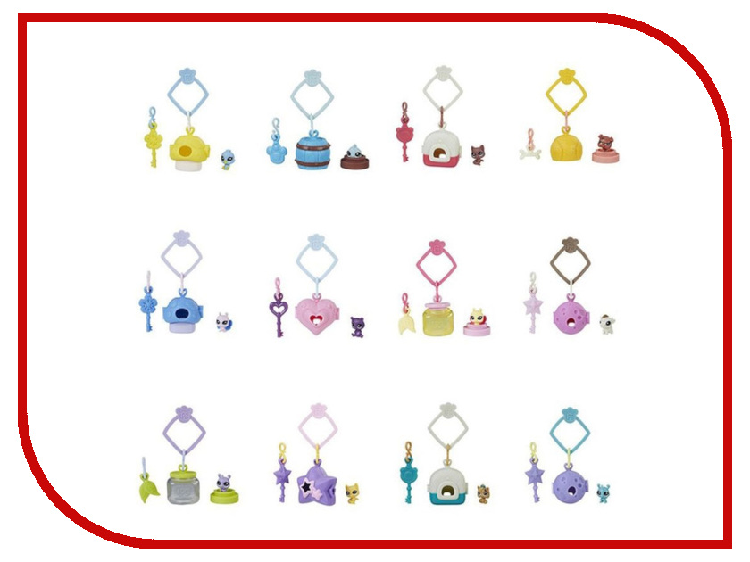 

Игрушка Hasbro Littlest Pet Shop в стильной коробочке E2875EU4, E2875EU4