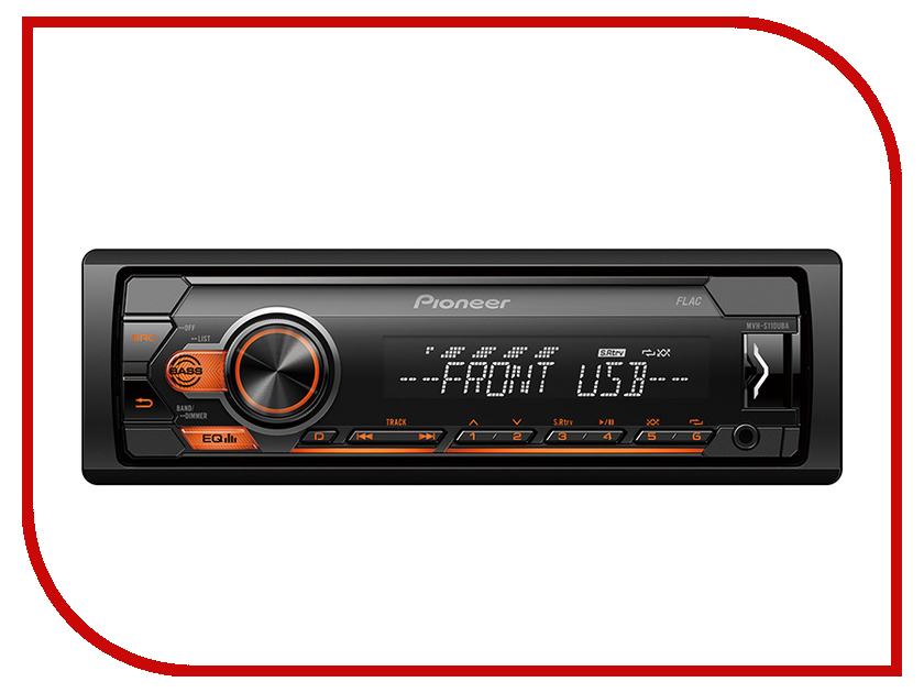 

Автомагнитола Pioneer MVH-S110UBA, MVH-S110UBA