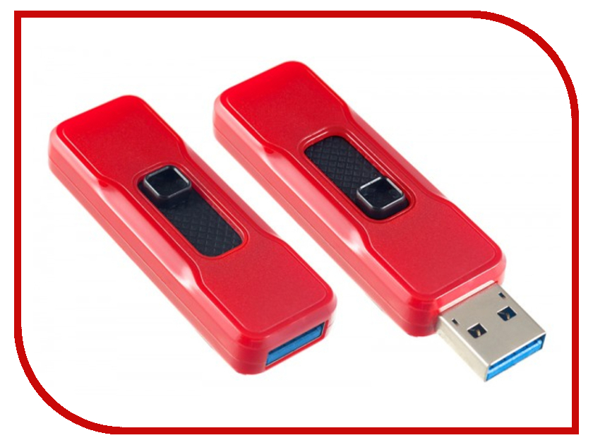 фото USB Flash Drive 8Gb - Perfeo S05 Red PF-S05R008