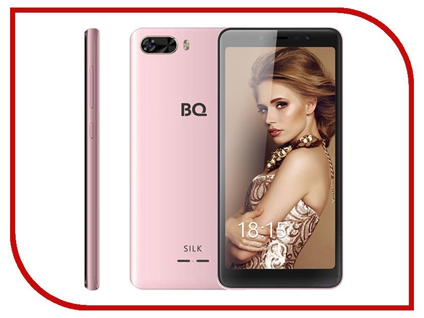 

Сотовый телефон BQ BQ-5520L Silk Pink, 5520L Silk