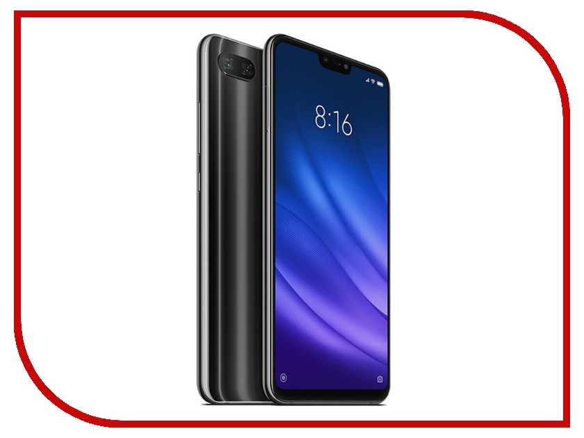 

Сотовый телефон Xiaomi Mi8 Lite 4/64GB Black, Mi8 Lite